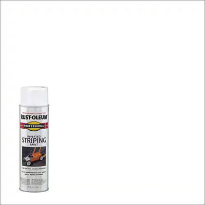 18 Oz. Flat White Inverted Striping Spray Paint