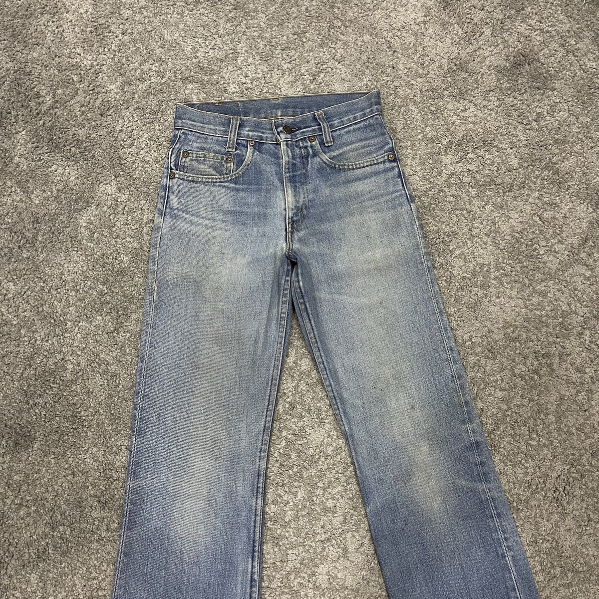 西*翔様 70s levi's 501 66前期　W29×L31 （74cm×7 RARE Vintage 70s USA Levi's 717 Jeans 27x29 Light Wash Blue | eBay