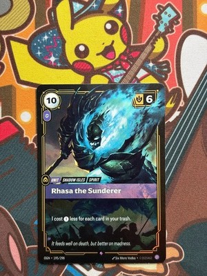 Rhasa the Sunderer Rare 195/298 Origins Riftbound Karten NM