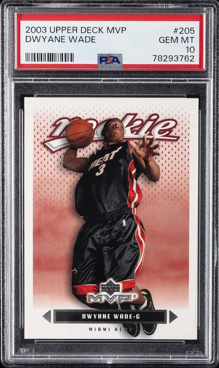 Dwyane Wade Professional Sports Authenticator (PSA) Basketball