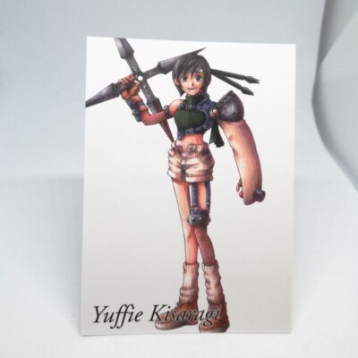 1-009 Yuffie kisaragi Final fantasyⅦ Yoshitaka Amano illustration