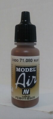 Vallejo Model Air 71.080 Rust, 17ml.