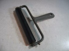 Vintage Photography Dark Room 7-1/2" Roller Press Tool With Handle S