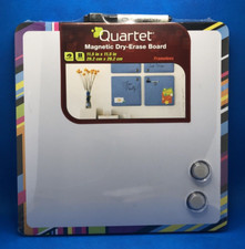 QUARTET MAGNETIC DRY-ERASE BOARD FRAMELESS 11.5" X 11.5" - NEW IN PACKAGE