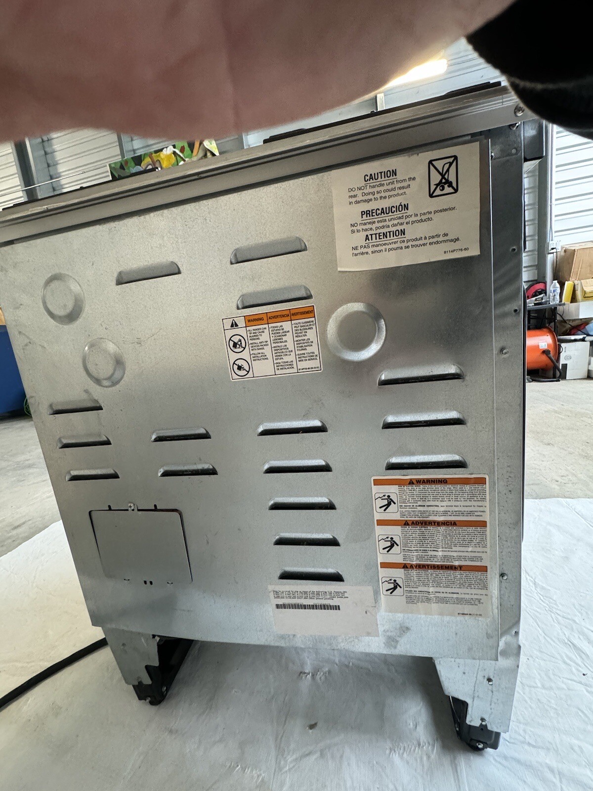 Jenn Air Pro Style Range Oven Gas 30”range/stove slide in duel fuel