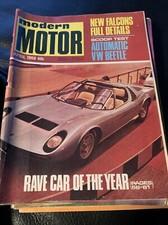Car magazine Modern Motor April 1968