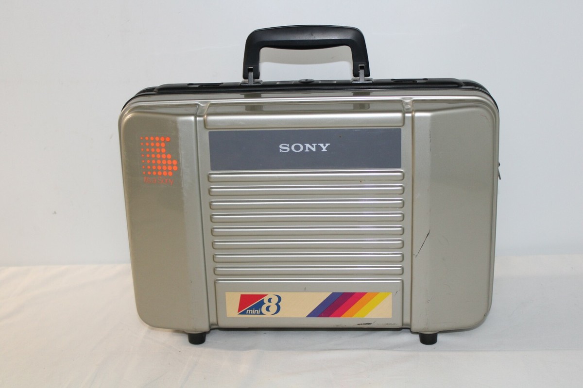 A-3 昭和レトロ ソニー SONY Hi8ビデオ機器用 キャリングケース Vintage Sony Mini8 Video8 Handycam Carrying Case | eBay