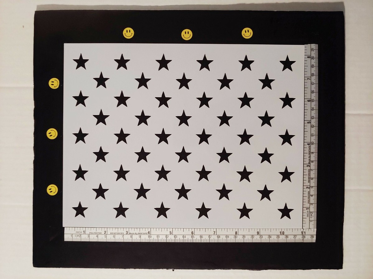 American Flag Cut Out Star Template Flag Stars Svg Free Cut File For