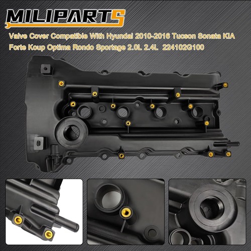 Valve Cover Compatible With Hyundai 2010-2016 Tucson Sonata KIA Forte - Afbeelding 6 van 7