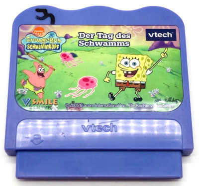 Spongebob Schwammkopf Der Tag des Schwamms vtech vsmile Spiel 2005 NUR MODUL