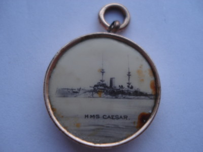 SELTEN CWW1 H.M.S.CAESAR LORD CHARLES BERESFORD K.C.B.J.C.V.O.SOUVENIR MEDAILLON