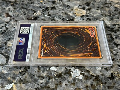 Yugioh Card Dark Hole Super Rare PSA 9, Legend of Blue-Eyes LOB