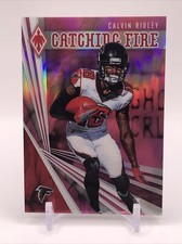 2019 Panini Phoenix Catching Fire Pink /199 Calvin Ridley #14 Atlanta Falcons