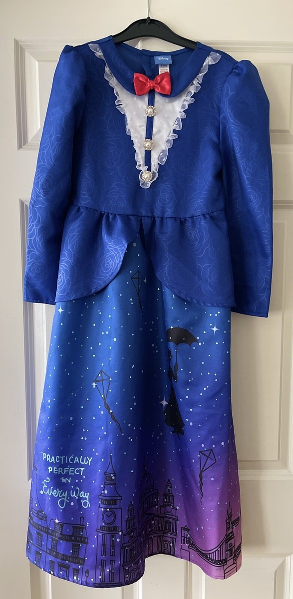 TU Mary Poppins Girls Fancy Dress Costume 9-10 Years Brand New