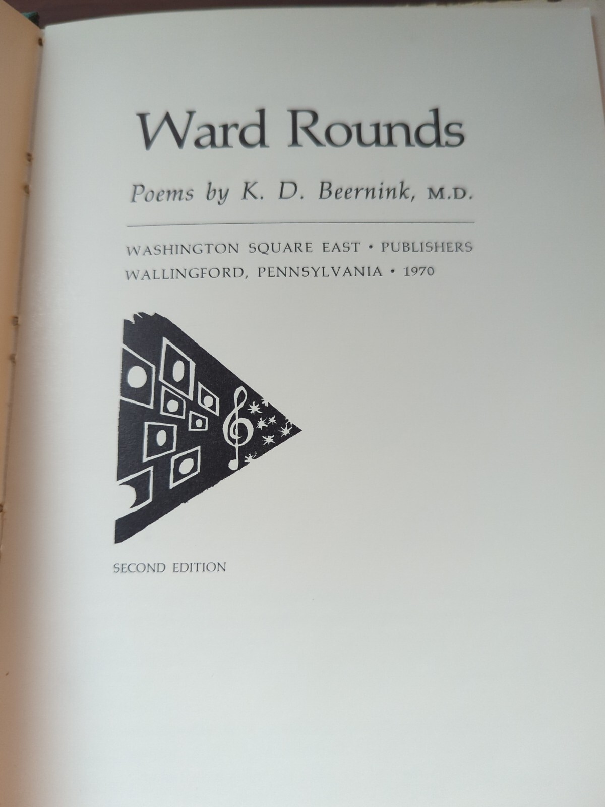 Ward Rounds Stock WARD ROUNDS By Kenneth B Beernink - Hardcover second edition 1970 | eBay