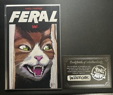 Feral #1 (Gavin Guidry Exclusive Shining Homage Variant) Tone Rodriguez Auto COA
