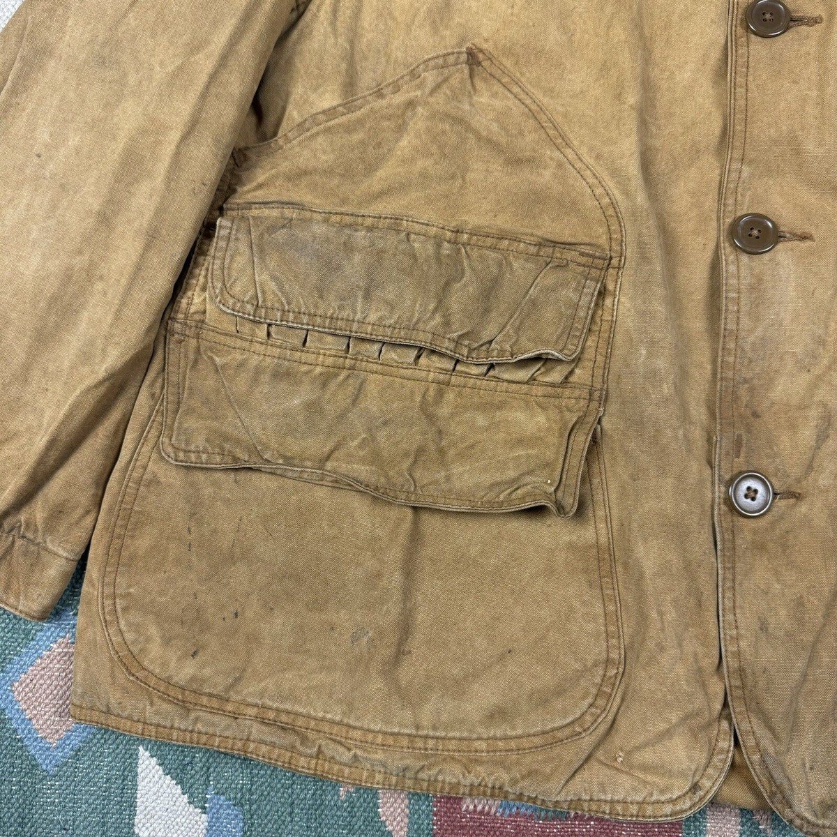 Vintage 50s Field Master Sears Men's Duck Hunting Canvas Vintage 50s Field Master Sears Men's Duck Hunting Canvas