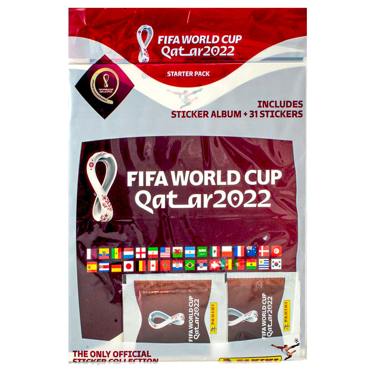 Panini - FIFA World Cup Qatar 2022 - Sticker Starter Pack - Belgian Release