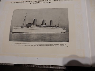 1930er LAVISH BOOKLET WALLEND SLIPWAY ENGINEERING COY SEHR GUTER ZUSTAND 50 SEITEN =