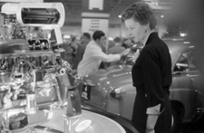 Vauxhall Cresta straight six engine 1954 London Motor Show Car Old Photo 1