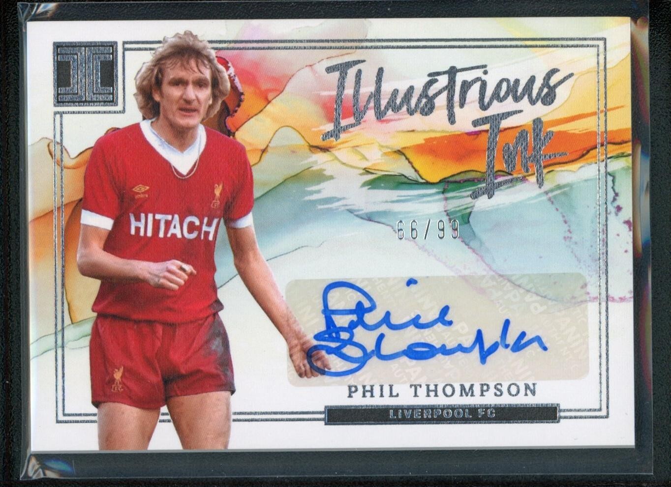 Phil Thompson Sticker Phil Thompson 2022 Impeccable Premier League #II-PTO Illustrious Ink ...