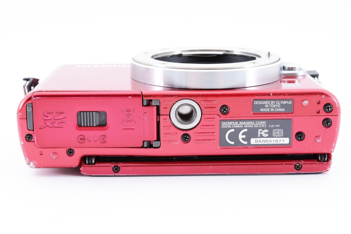 Olympus PEN E-PL3 12.3 MP Red Body From JAPAN [Excellent] | eBay UK