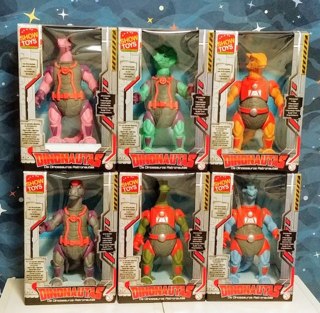 DINONAUTAS THE "NEW DINOSAUCERS" COMPLETE SET 6 PIECES eBay