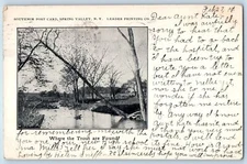 Spring Valley New York NY Postcard Where Trout Found Exterior View 1906 Vintage