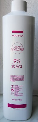 MATRIX SOCOLOR CREAM DEVELOPER 9% OXYDANT 30VOL 1000ml *Neu*