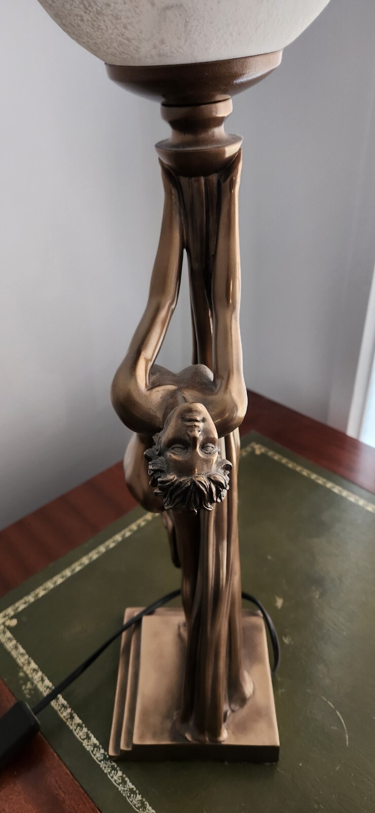 Art Deco Style Nude Lady Lamp eBay