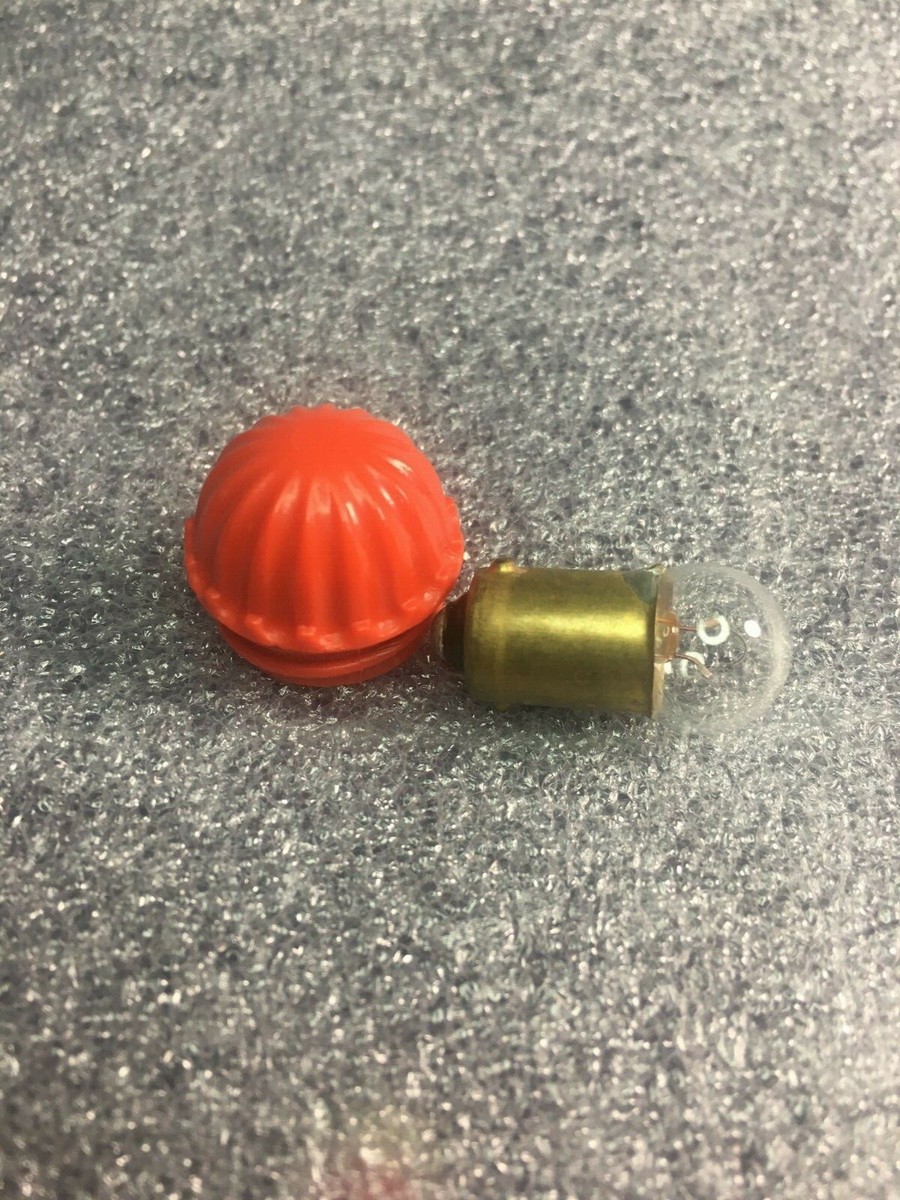 Lionel RW Transformer Jewel Lens Caps – Red & Green With 2 #51 Bulbs-1304698