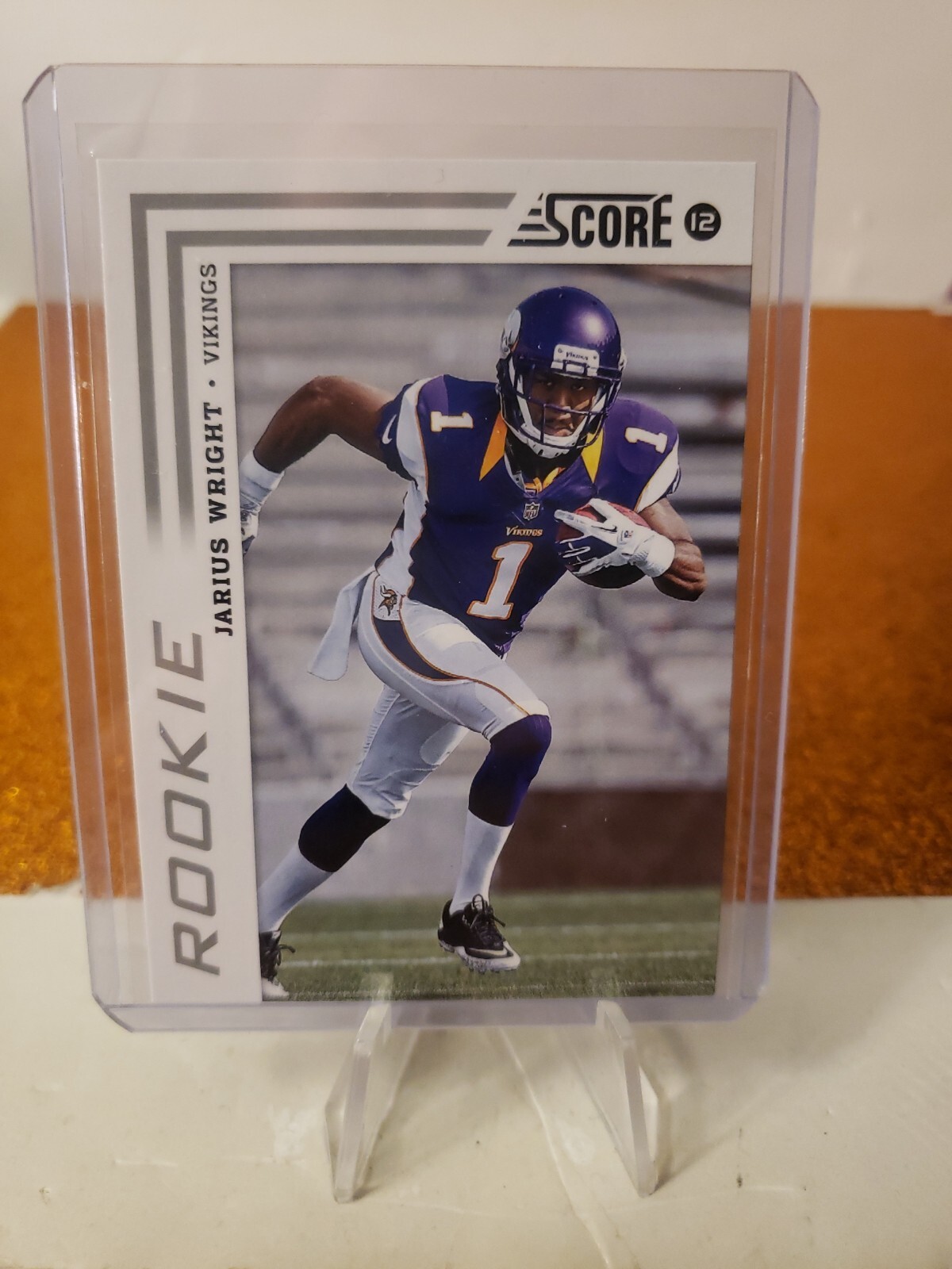2012 Score #336 Jarius Wright Rookie Minnesota Vikings