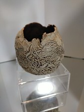 Raku Vase 