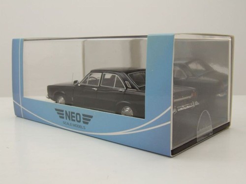 Ford Taunus P7a Limousine 1967 schwarz Modellauto 1:43 Neo Scale Models - Bild 9 von 9