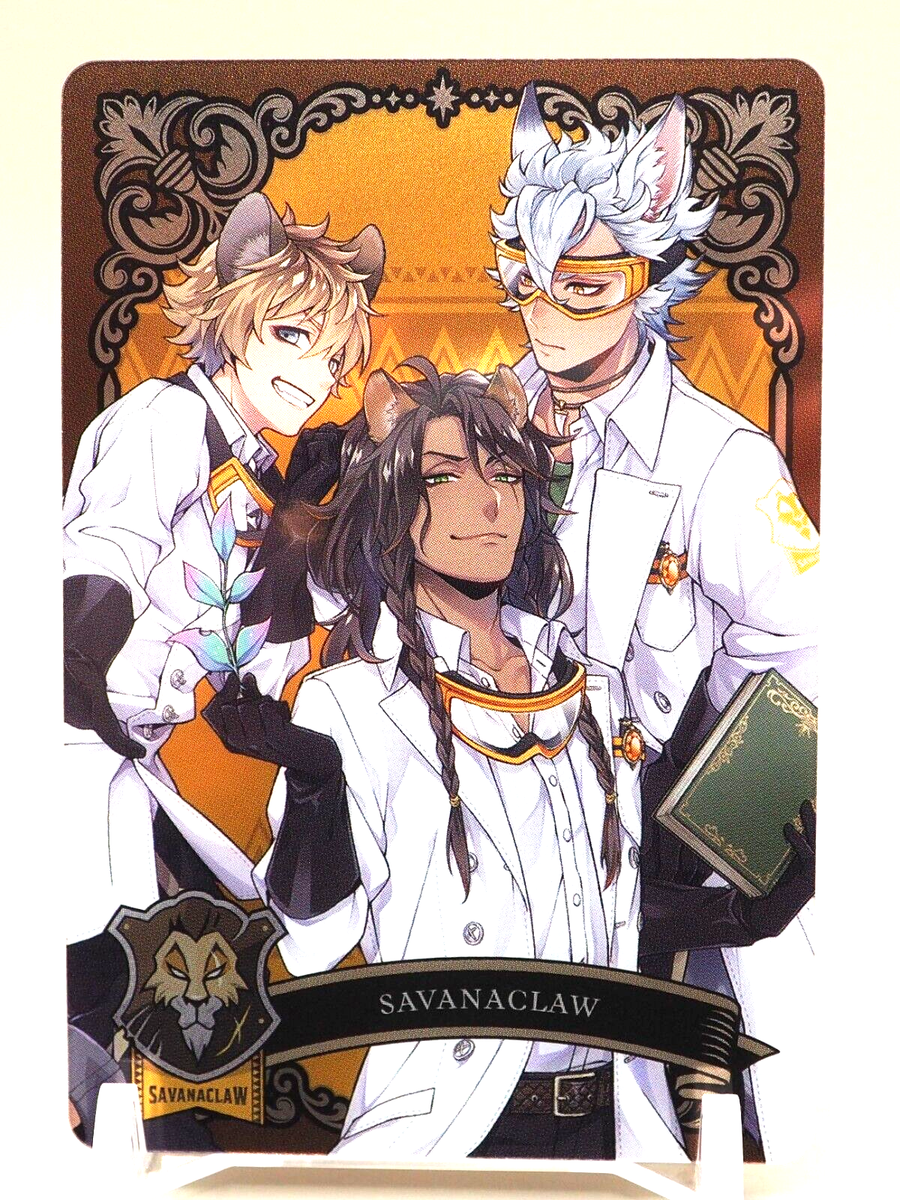 ツイステッドワンダーランド カラスバ サポートカード Savanaclaw Twisted Wonderland Metal card P3-12 Disney Japanese