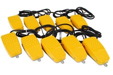 10 pcs TEMCo Aluminum Foot Switch 10A SPDT NONC Electric Pedal Momentary New LOT