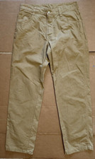 Los Angeles Apparel RDC405 Wheat Duck Canvas Work Pant Made in USA Beige 32/32