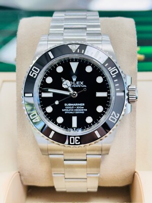 Rolex Submariner No Date 124060 41mm Stainless Steel Black Dial