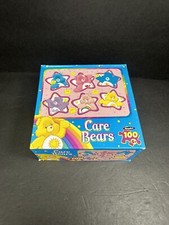 Vintage Care Bears Puzzle 63 Piece Roseart VGUC Complete Stars