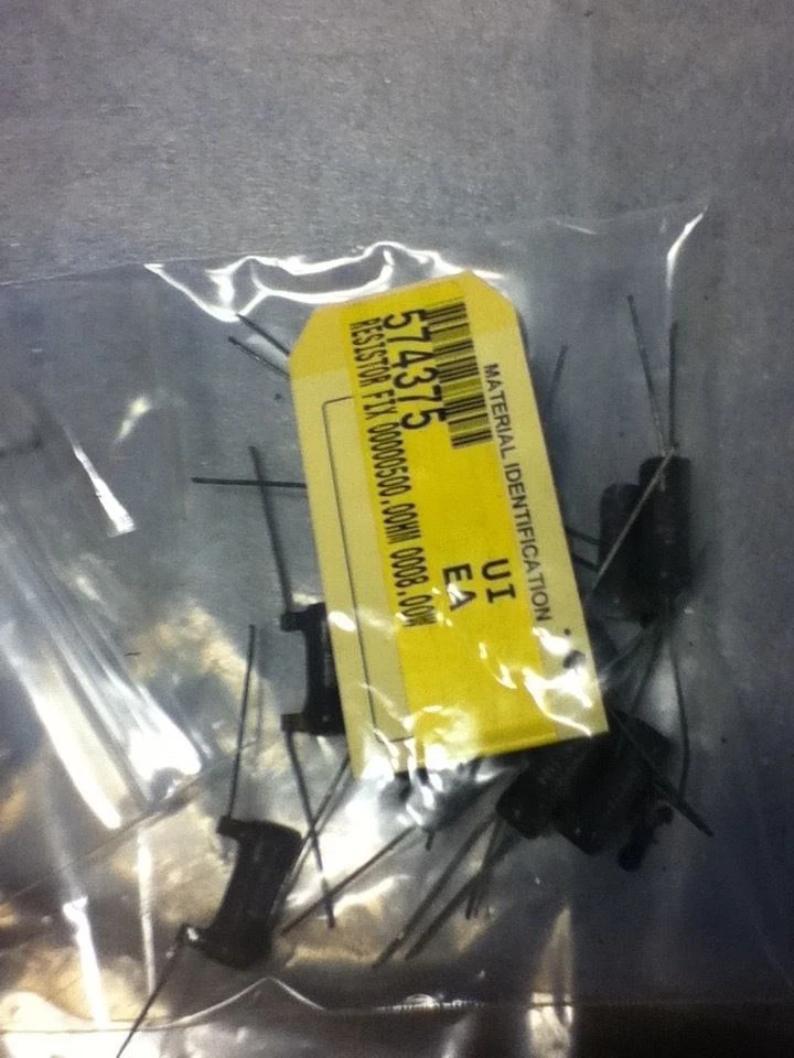 ЛОТ ИЗ 15 ОМИТОВЫХ РЕЗИСТОРОВ B8J500 - Изображение 3 из 4