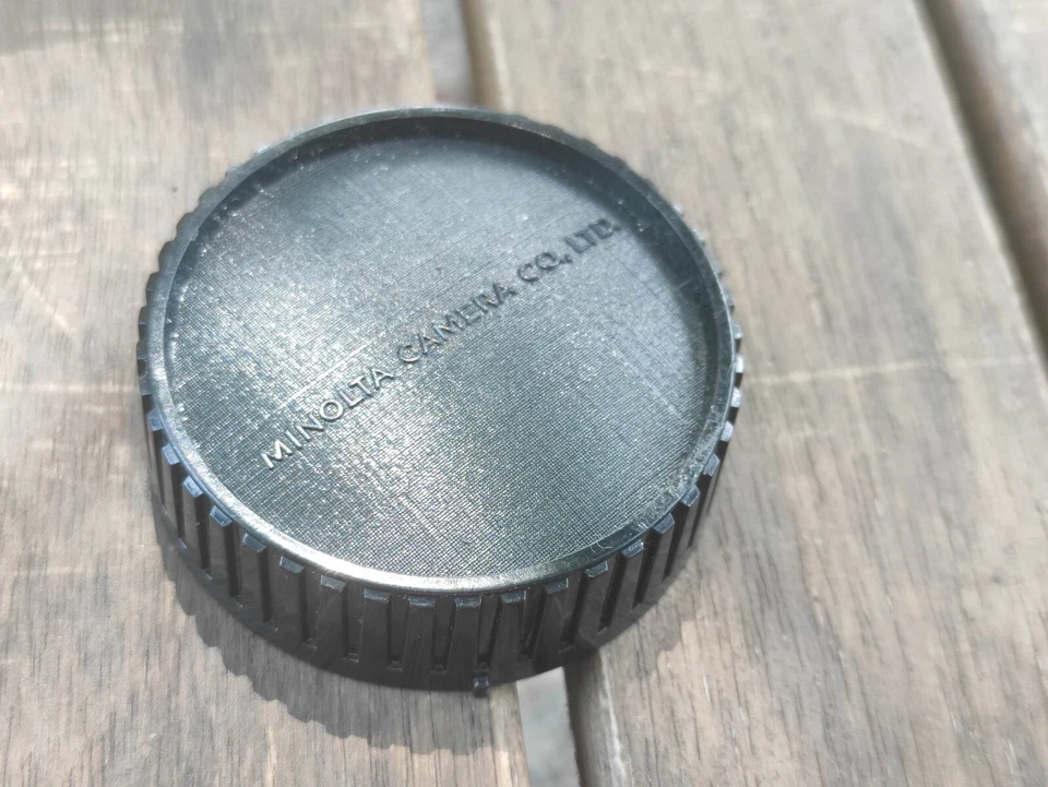 Exc+++ Genuine Minolta Rokkor Rear Lens Cap SR MC MD  - Image 4 of 4
