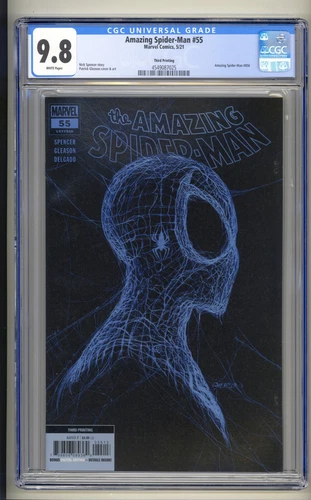 Amazing Spider-Man #55 CGC 9.8 Patrick Gleason Cover Third Printing Highest 2021