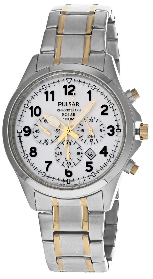 Pulsar chronograph solar clearance watch