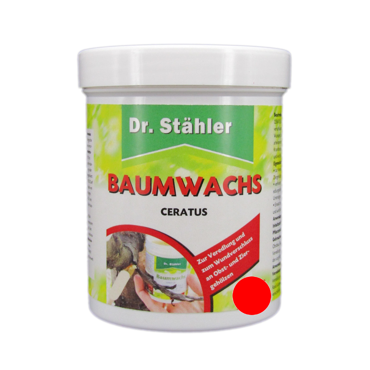 Dr. Stähler 250 g Baumwachs Ceratus Zierholz Veredelung Pflege Wundverschluss