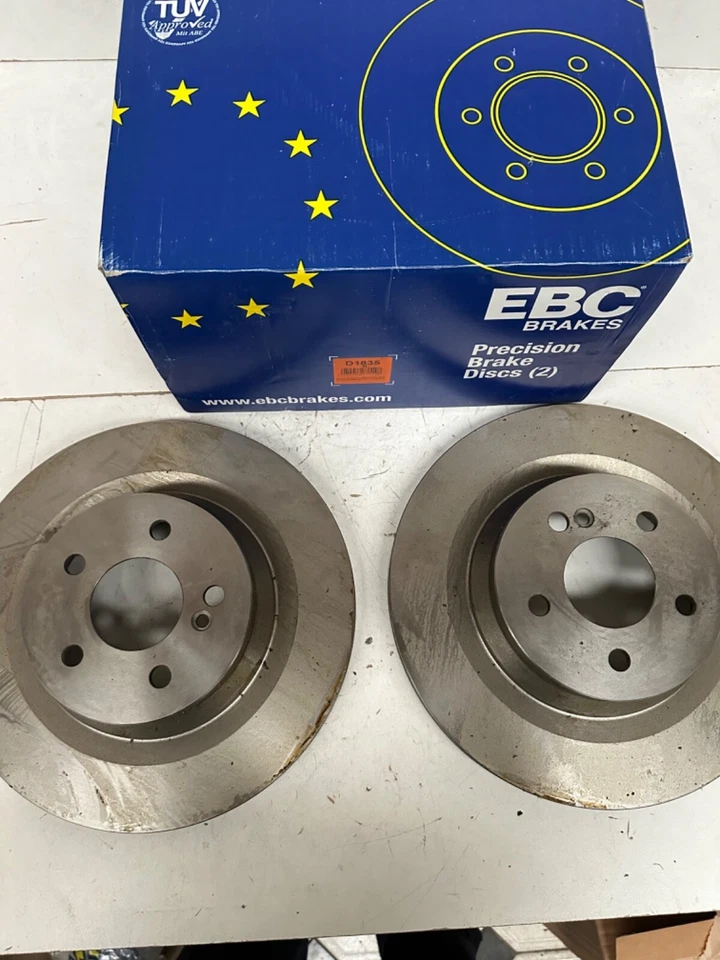 Discos de freno traseros EBC X2 320mm para MERCEDES-BENZ CLS CLASE E A0004231112 D1835 Foto 2 de 4