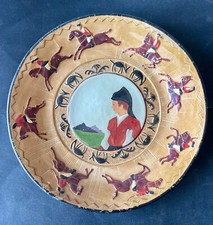 Lorenzo Loi Dorgali Piatto Arte Sarda Ceramica Terracotta Uomo Sardegna 900