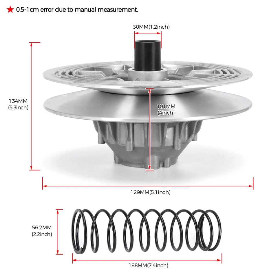 420280173 Embrague de accionamiento secundario para CanAm Outlander Renegade Maverick Commander Foto 3 de 4