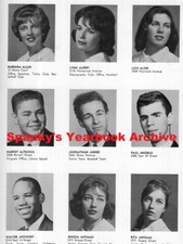 1961 Brooklyn NY Sheepshead Bay High School Yearbook ~ Photos Rico Petrocelli ++