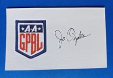 AAGPBL BASEBALL JO OGDEN AUTO 3
