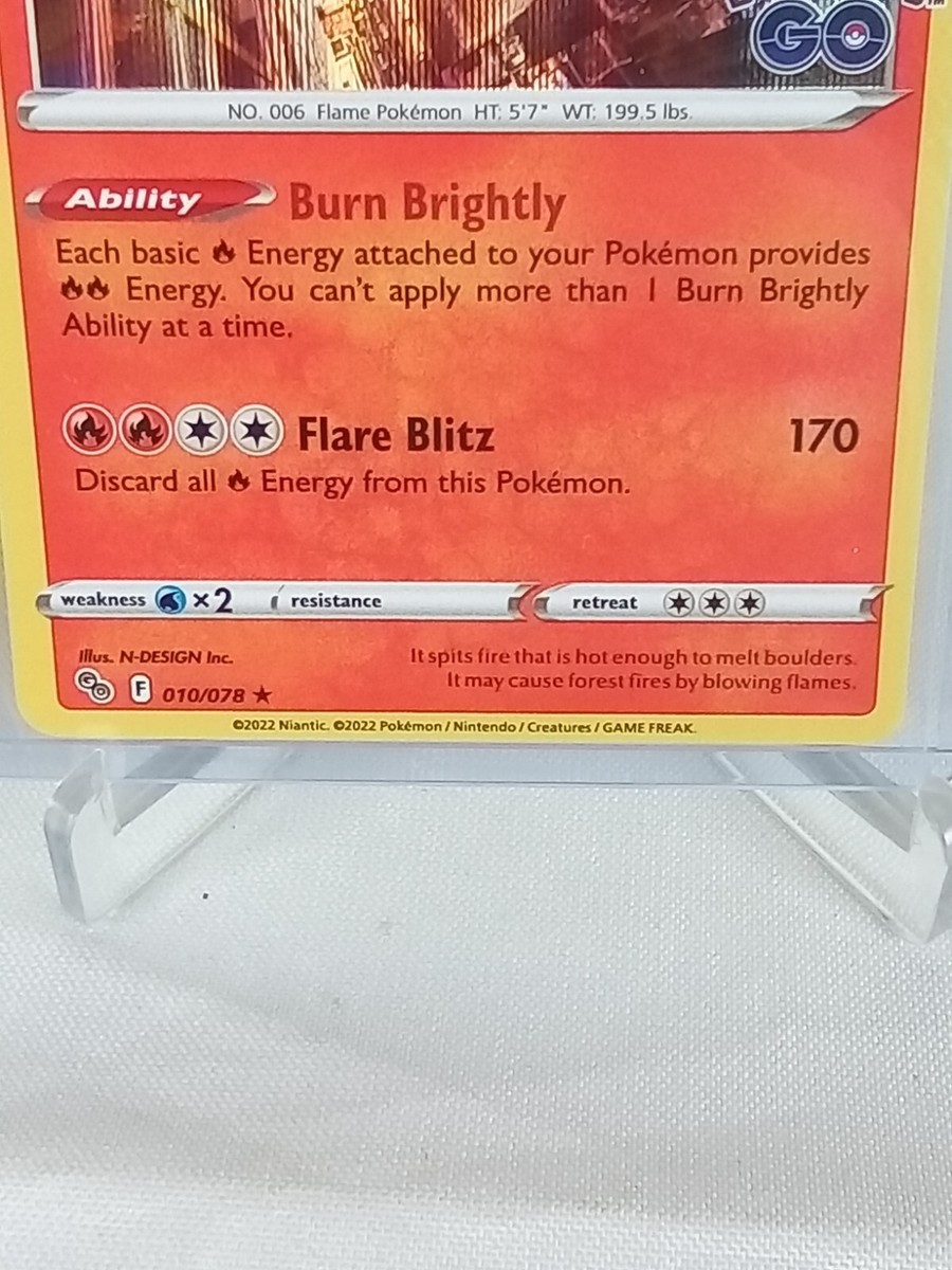 Charizard Hp 170 Foil #10 Pokmon Card 2022 | eBay Charizard Hp 170 Foil #10 Pokmon Card 2022 | eBay